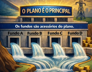 O Fundo é o Acessório, o Plano é o Principal: Por que o plano de Previdência Não É Apenas uma “Casca”.